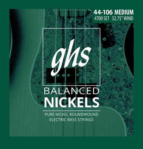 Ghs Strings Unveils Balanced Nickels Bass Strings No Treble