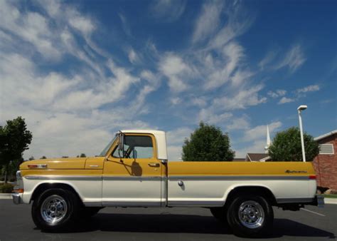 1972 Ford F250 Sport Custom Camper Special Edition Rare 76k Original