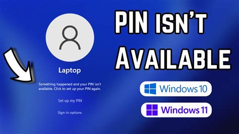 Fixed Something Happened And Your Pin Isn T Available On Windows