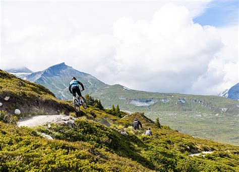 Downhill Auf Dem Never End Trail Flims Laax Falera