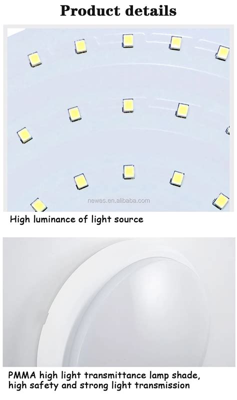 Ip65 Waterproof Led Bulkhead Light Oval Surface Mounted Ceiling Light