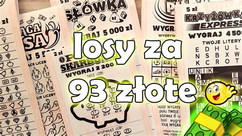 Expres Losy Za Z Otych Lotto R Youtube