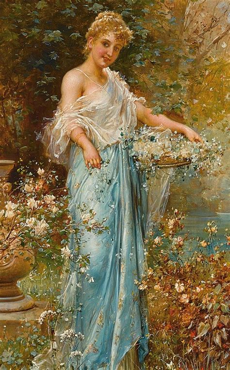 Art Hans Zatzka Paintings Austrian Artist Victorian Paintings