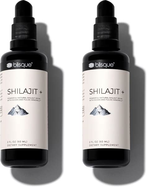 Amazon Blisque Himalayan Shilajit Resin Mineral Drops Pure