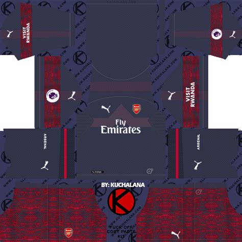 Arsenal 2018 19 Kit Dream League Soccer Kits Kuchalana