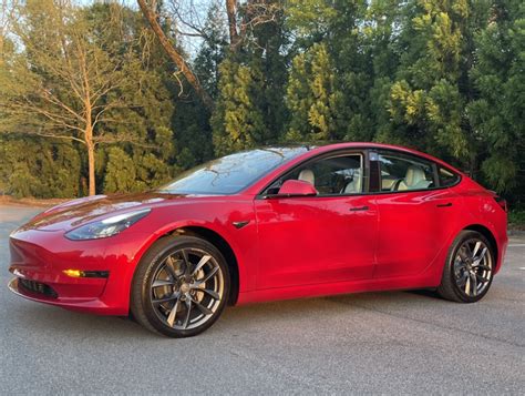 2021 Model 3 Standard Range Plus Red WWVBT Sell Your Tesla