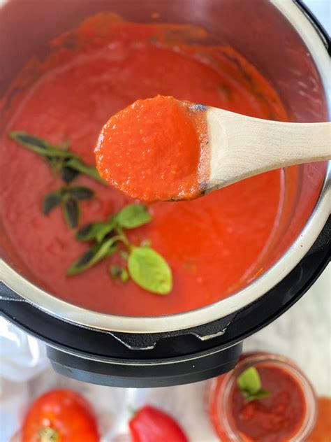 Instant Pot Tomato Sauce With Fresh Garden Tomatoes Artofit