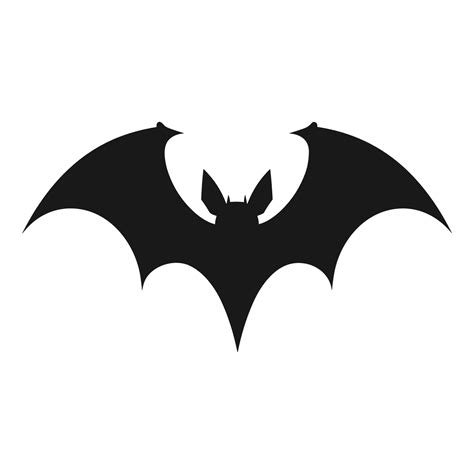 A Vampire Bat Vector Silhouette Free Isolated On A White Background