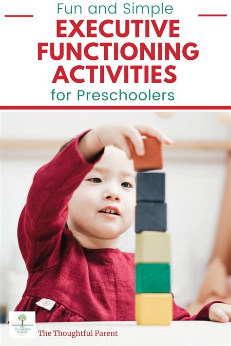 Executive functioning activities for preschoolers that really help ...