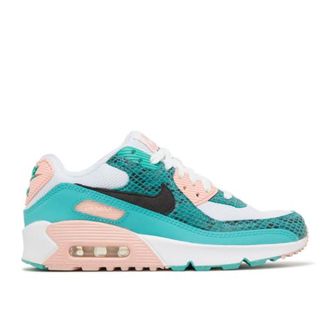 Nike Air Max 90 Gs Washed Teal Snakeskin