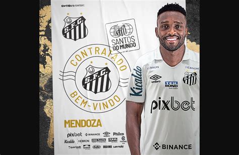 Santos Anuncia A Contrata O Do Atacante Mendozajogada Ltimas