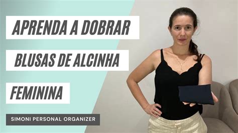 COMO DOBRAR BLUSA DE ALCINHA FEMININA E ENVELOPAR YouTube