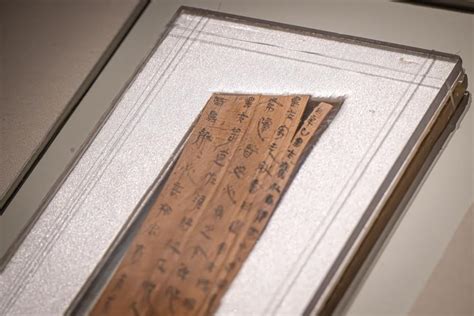 Globalink Bamboo Slips Of Qin Dynasty On Display In C China S Hubei