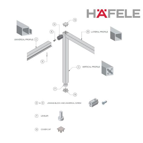 Hafele Aluminium Profile