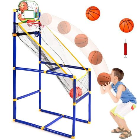 Kids Basketball Hoop Arcade Game with 2 Balls and Hoop, Arcade ...