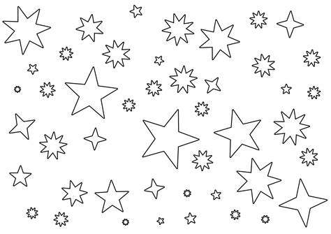 Desenhos De Estrela Para Colorir