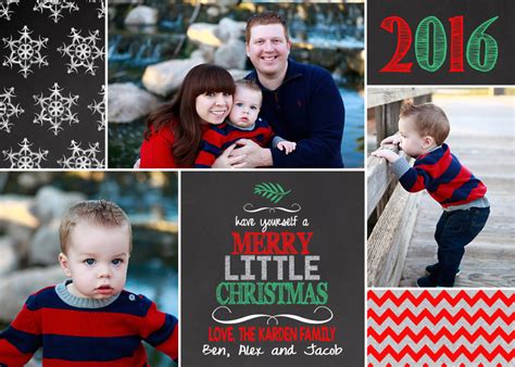 Printable Photo Christmas Cards