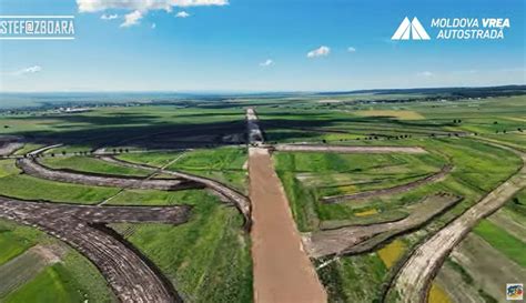 Video Autostrada Moldovei Cele Mai Noi Imagini Cu Secțiunea Bacău