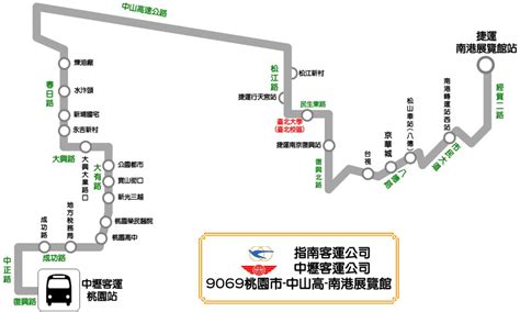 桃園火車站來往台北客運巴士整理：台北車站、市府轉運站、松山機場、捷運劍潭站、行天宮、南港展覽館、古亭、新莊 Aj的旅行地圖