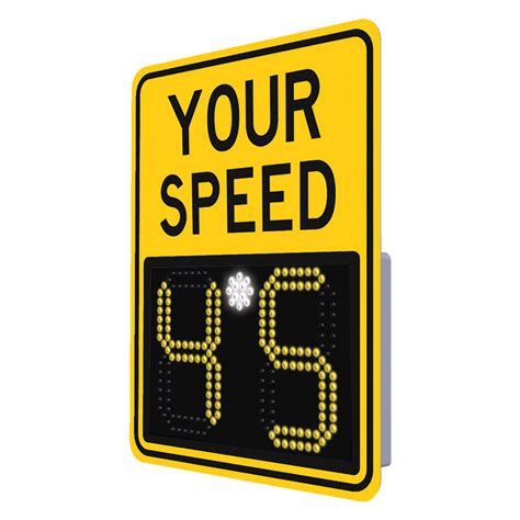 Your Speed Radar Speed Signs Solar Powered