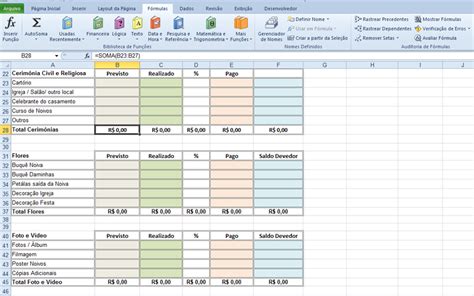 Planilha No Excel Ajuda A Planejar E Calcular Suas Despesas O