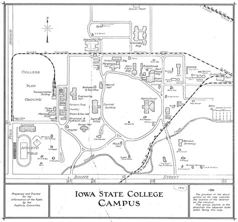 Iowa State University Campus Map