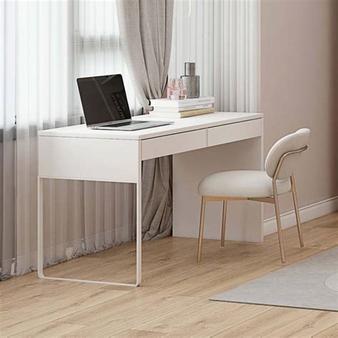 Белый письменный стол аналог ИКЕА МИККЕ (IKEA MICKE) купить недорого по ...