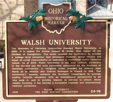 24 76 Walsh University Remarkable Ohio