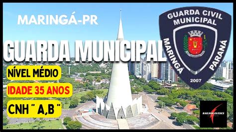 Guarda Civil Municipal Maring Pr An Lise Do Edital Youtube