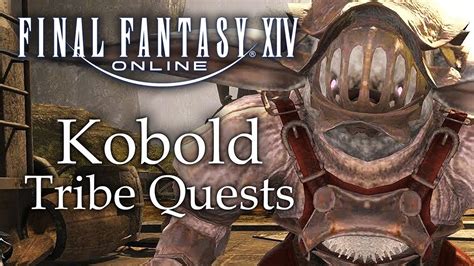 All Kobold Tribe Main Quests Cutscenes Final Fantasy XIV A Realm