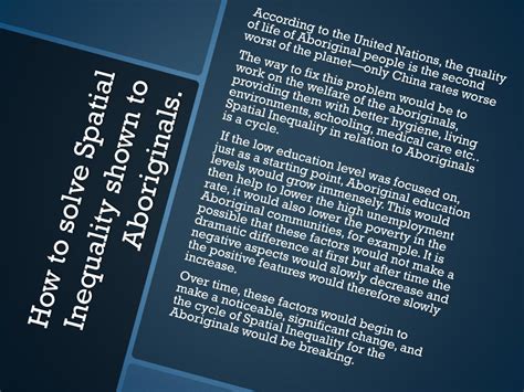 Ppt Spatial Inequality Powerpoint Presentation Free Download Id