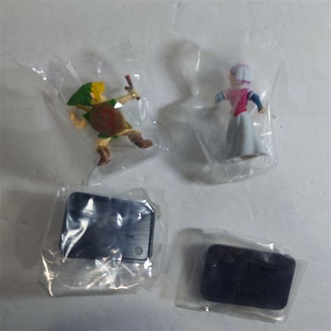 Legend Of Zelda Ocarina Time Princess Zelda Link Mini Figure Capsule