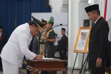 Yudia Ramli Resmi Jabat Pj Bupati Sumedang Koran Gala