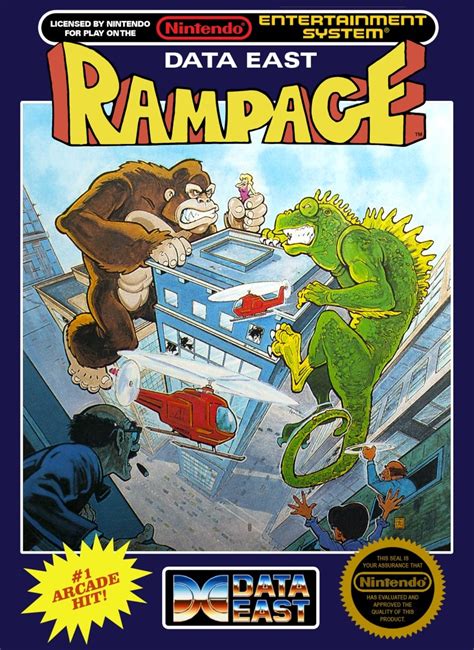 Rampage Para Nes 1988