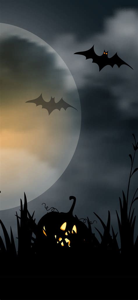 Download Spooky Night Halloween Phone Wallpaper