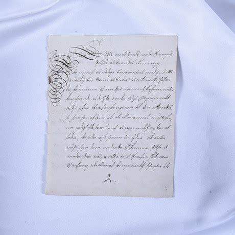 DUKUMENT Karl XII signerat Böcker Kartor Handskrifter Auctionet