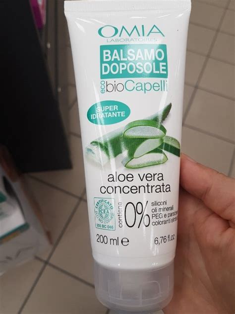 Omia Balsamo Doposole Eco Bio Capelli Aloe Vera Concentrata Ml