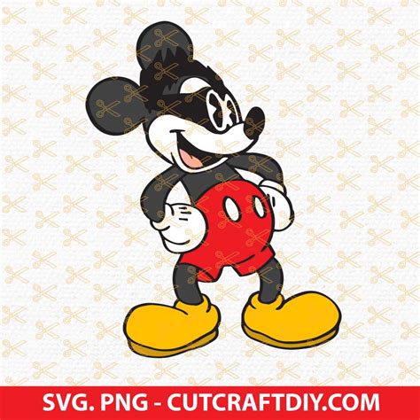 Mickey Mouse Punk Svg Mickey Mouse Svg Mickey Mouse Png