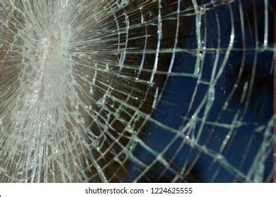 Broken Glass Cracks Stock Photo 1224625555 | Shutterstock