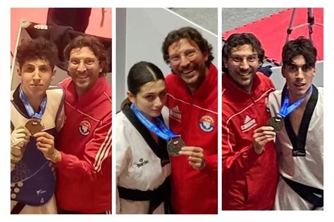 Due Ori E Un Argento Per Il Centro Taekwondo Celano All Insubria Cup