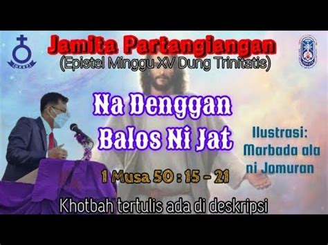 Jamita Musa Jamita Partangiangan Epistel Minggu Xv