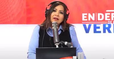 Cecilia García arremete contra Keiko Fujimori ha sido la primera