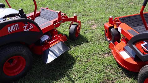 All New Kioti Zx Zero Turn Mowers Youtube