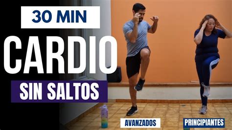 Cardio Sin Saltos Intenso En Casa 30 Minutos Ejercicios Sin Impacto