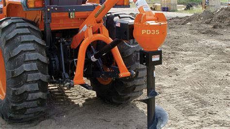 Post Hole Digger Pd Series Kubota Australia