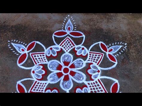 3 Latest New Designs Karthigai Deepam Vilakku Kolams Collections From