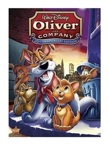 Dvd Oliver And Company Oliver Y Su Pandilla Env O Gratis