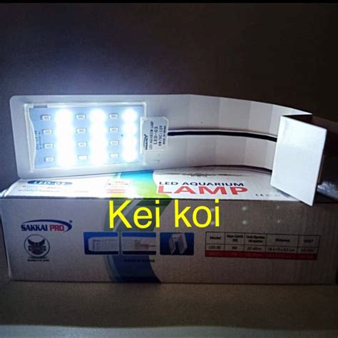 Jual Sakkai Pro Led Lampu Led Jepit Aquarium Aquascape Kota Bekasi