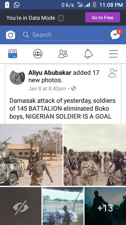 Gallant Nigerian Soldiers Gallantly Destroy Boko Haram Members Graphic