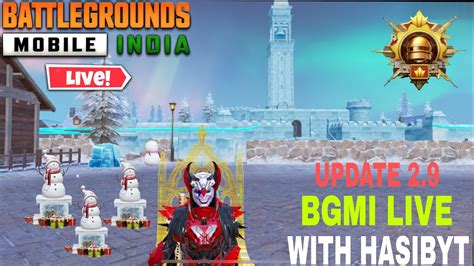 Bgmi Live With Hasibyt Conqueror Push Live C5s14 Conqueror Push